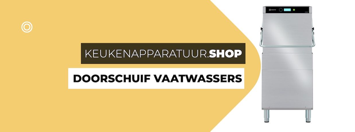 Doorschuif Vaatwassers Koopt u Veilig Online bij KeukenApparatuur.Shop. Ook Lease én Financiering.