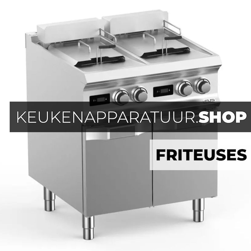 Friteuses Koopt u Veilig Online bij KeukenApparatuur.Shop. Ook Lease én Financiering.